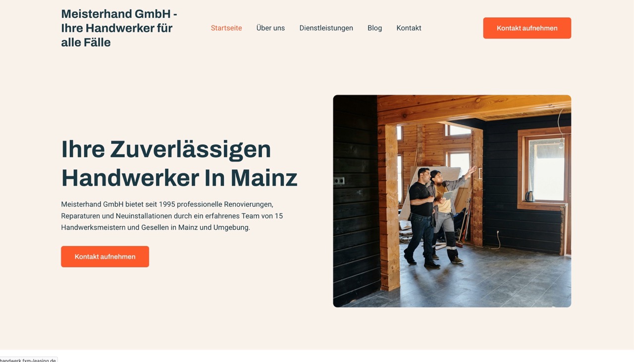 Handwerk FXM Leasing