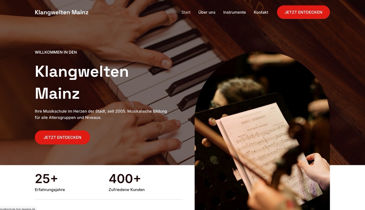 Musikschule FXM Leasing